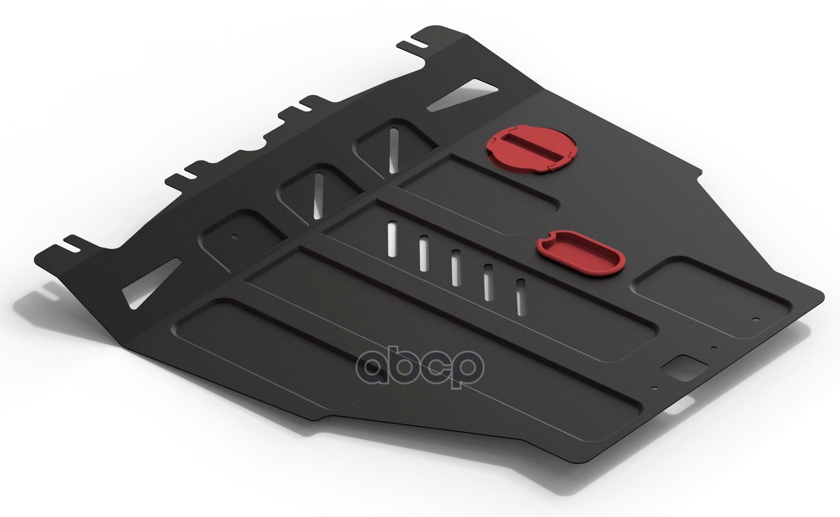 Защита Картера Двигателя И Кпп Honda Civic Крепеж В Комплекте Сталь 1.8 Мм Черный Автоброня Автоброня 111.02103.1 Автоброня а...