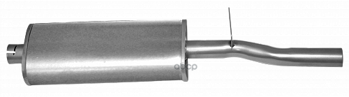 Резонатор Газ 3110 Автоглушитель Ак 24-34-1202008 Автоглушитель арт. АК 24-34-1202008