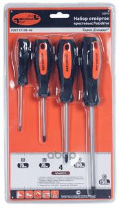 Набор отвертокрестовых PZ, блистер АвтоDело 30773 АвтоDело арт. 30773