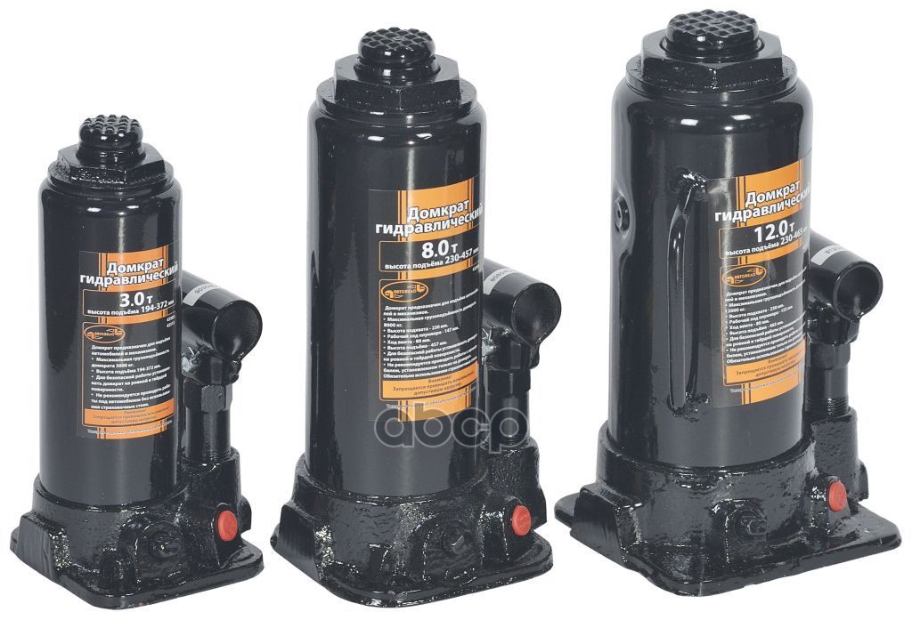 Домкрат гидр. 12.0т, 230-465 мм АвтоDело 43312 АвтоDело арт. 43312