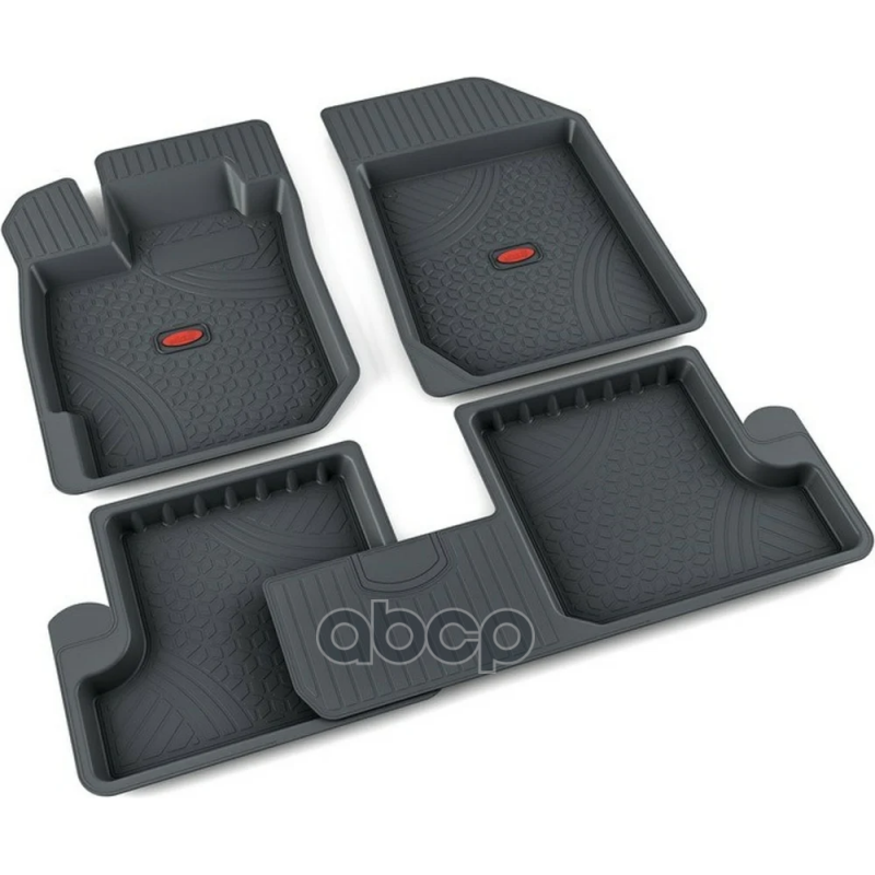 Коврики Салона Резина Черный Ваз Xray (Комплектацтия Норма) 2016- Агатэк A.000.125.k АгатэК арт. A.000.125.K