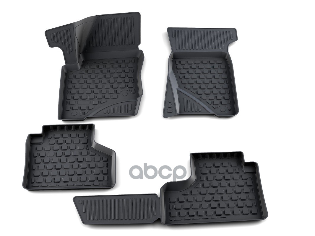 Коврики Салона Полиуретан Черный Chevrolet Niva 2002- 3D Агатэк A.000.16.pl АгатэК арт. A.000.16.PL