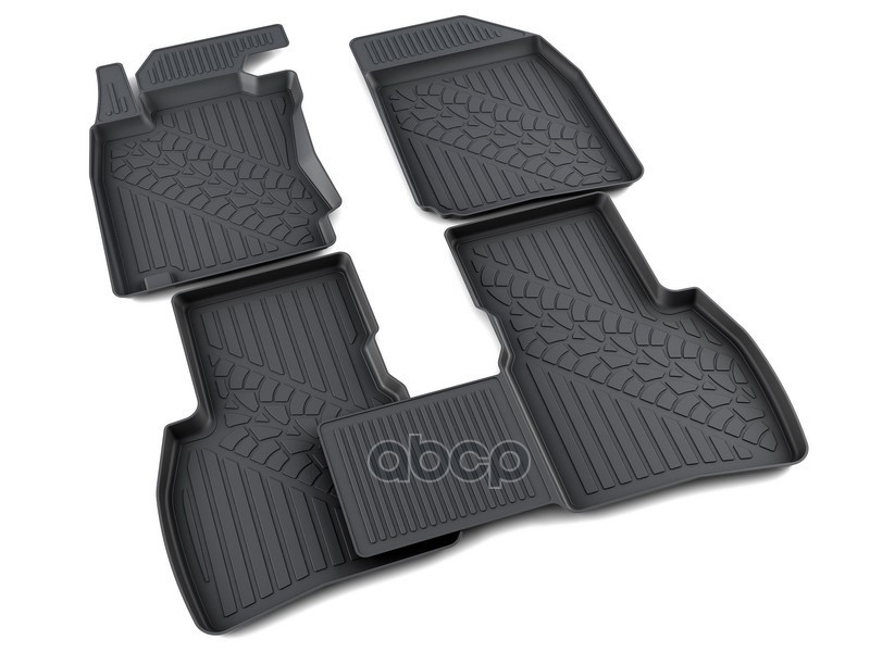 Коврики Салона Полиуретан Черный Nissan Note 2006- Агатэк A.002.55.pl АгатэК арт. A.002.55.PL