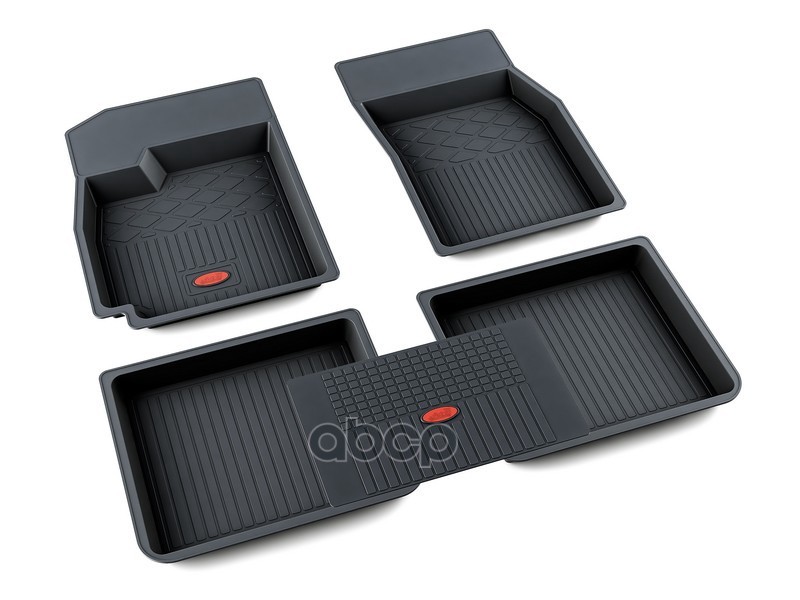 Коврики салона резина черный Opel Astra H хэтчбек 2004- АГАТЭК A.002.64.H АгатэК арт. A.002.64.H