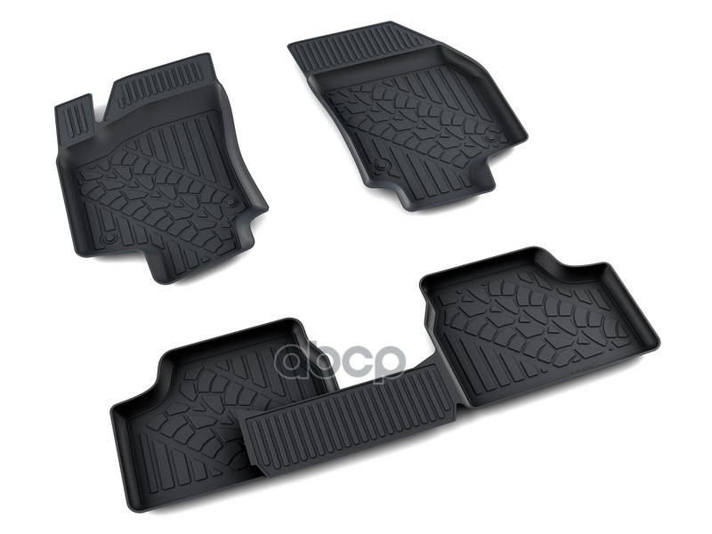 Коврики Салона Полиуретан Черный Opel Astra H Универсал, Хэтчбек 2004- Агатэк A.002.64.pl АгатэК арт. A.002.64.PL