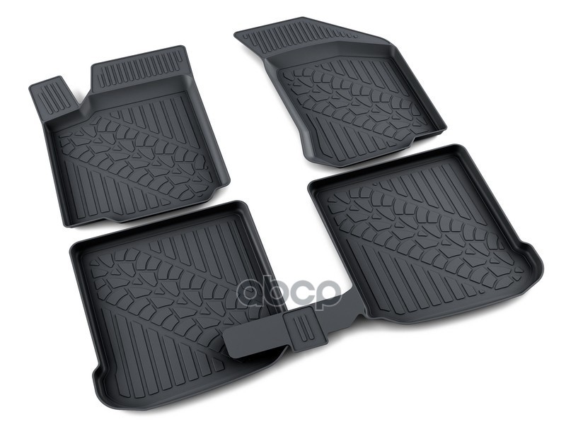 Коврики Салона Полиуретан Черный Skoda Octavia 1996-, Универсал 1998- Агатэк A.002.79.pl АгатэК арт. A.002.79.PL