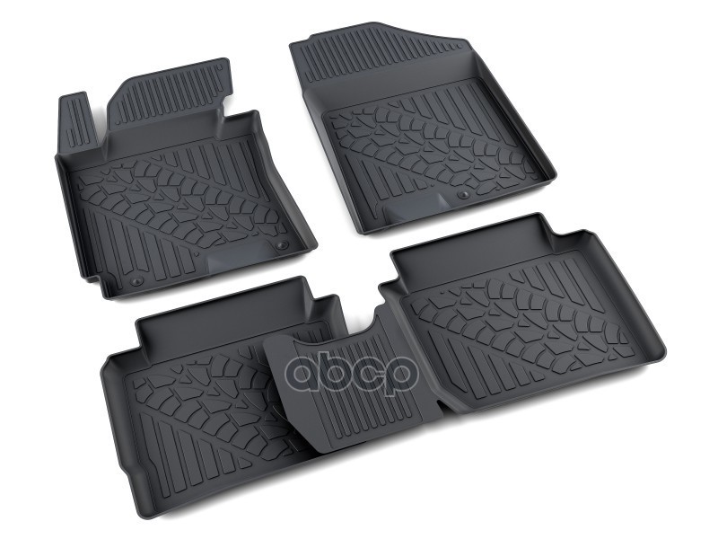 Коврики Салона Полиуретан Черный Kia Cerato Седан, Хэтчбек Iii 2013- Агатэк A.003.046.pl АгатэК арт. A.003.046.PL