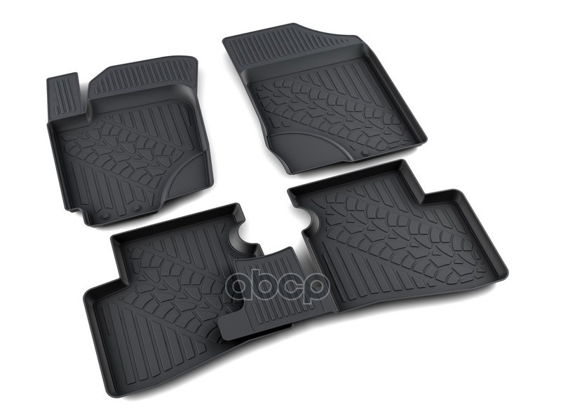 Коврики Салона Полиуретан Черный Kia Cerato Седан 2009- Агатэк A.003.04.pl АгатэК арт. A.003.04.PL