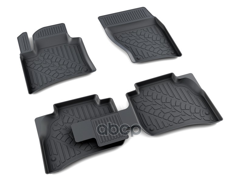 Коврики Салона Полиуретан Черный Volkswagen Touareg 2010- Агатэк A.003.108.pl АгатэК арт. A.003.108.PL