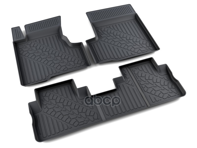 Коврики Салона Полиуретан Черный Honda Cr-V (Re5) 2007- Агатэк A.003.110.pl АгатэК арт. A.003.110.PL
