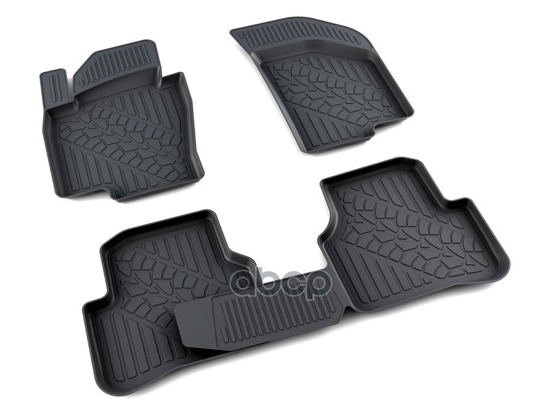 Коврики Салона Полиуретан Черный Volkswagen Passat Sedan (3C2) 2005-2010 Агатэк A.003.134.pl АгатэК арт. A.003.134.PL