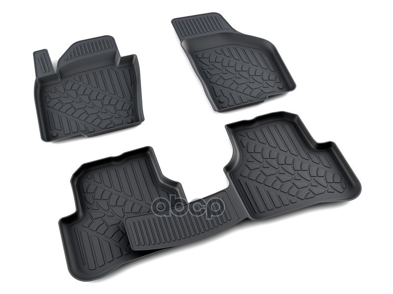 Коврики Салона Полиуретан Черный Volkswagen Passat Sedan Vii 2010- Агатэк A.003.136.pl АгатэК арт. A.003.136.PL