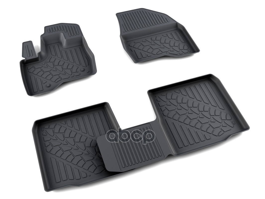 Коврики Салона Полиуретан Черный Ford Usa Explorer V U502 2010- (Комплект На Два Ря Агатэк A.003.172.pl АгатэК арт. A.003.172.PL