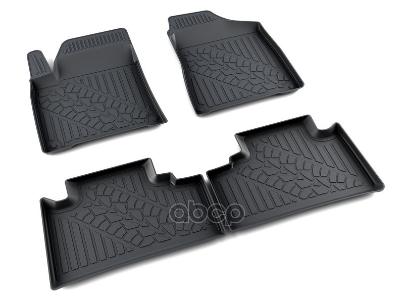 Коврики Салона Полиуретан Черный Ssangyong New Actyon 2010- Агатэк A.003.19.plm АгатэК арт. A.003.19.PLM