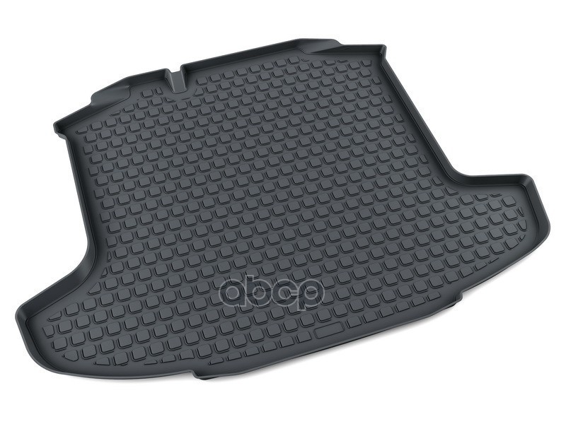 Коврик В Багажник Skoda Rapid I (Nh3) 2012-2017 Лифтбек Полиуретан Чёрный Агатэк A.003.2157.vpl АгатэК арт. A.003.2157.VPL