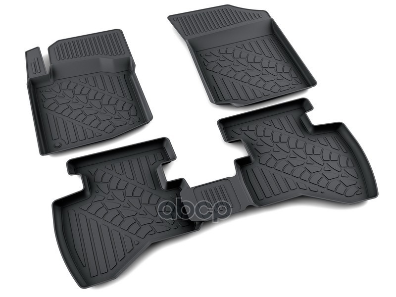 Коврики Салона Полиуретан Черный Peugeot 107 2005- Агатэк A.003.24.pl АгатэК арт. A.003.24.PL