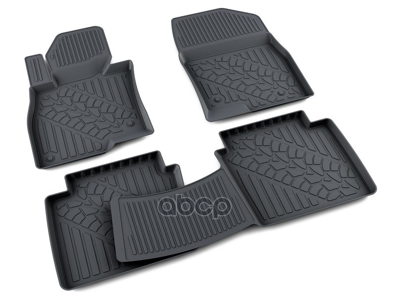 Коврики Салона Полиуретан Черный Mazda 6 Седан Iii Gj 2012- Агатэк A.003.377.pl АгатэК арт. A.003.377.PL