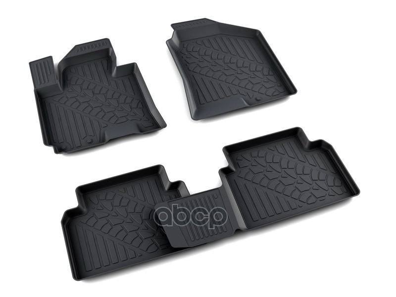 Коврики Салона Полиуретан Черный Hyundai Ix 35 2010- Агатэк A.003.48.pl АгатэК арт. A.003.48.PL