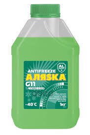 Антифриз Аляска Long Life G11 готовый -40C зеленый 1 кг 5085 Аляска арт. 5085