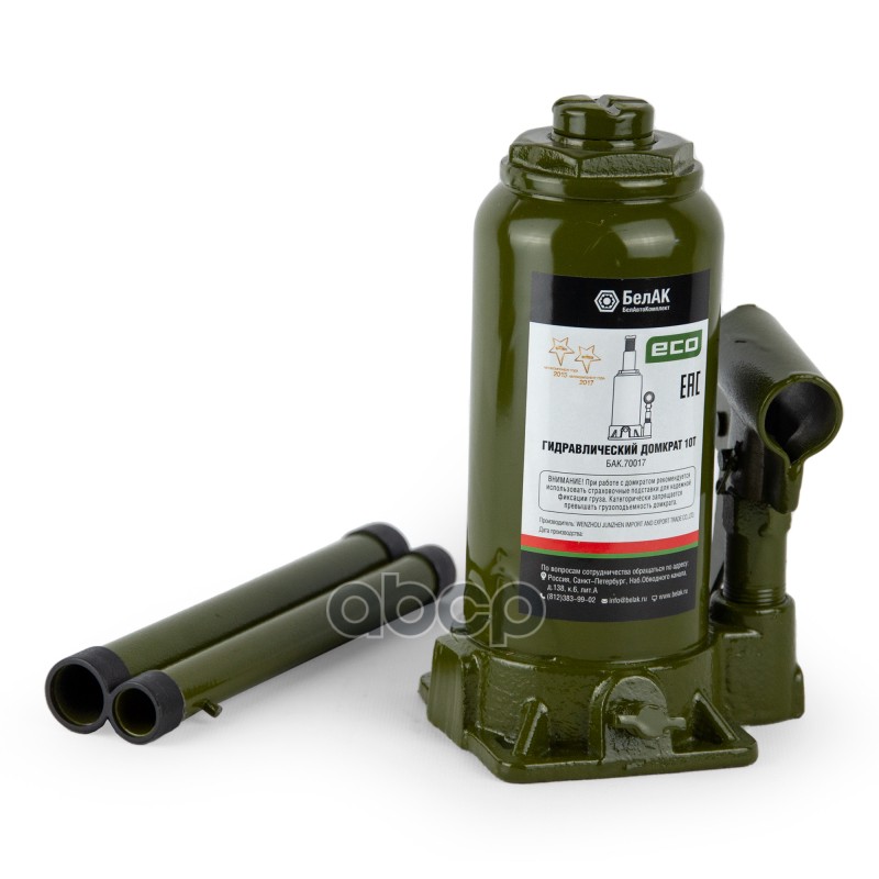 Домкрат ECO 10 тонн БелАК БелАК арт. БАК70017