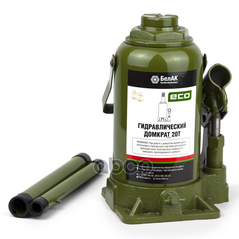 Домкрат ECO 20 тонн БелАК БАК.70021 БелАК арт. БАК70021