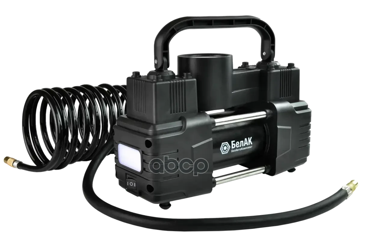 Компрессор для накачки шин Мистраль-55с фонарем  12V 55 л/мин. БелАК БелАК арт. БАК99160