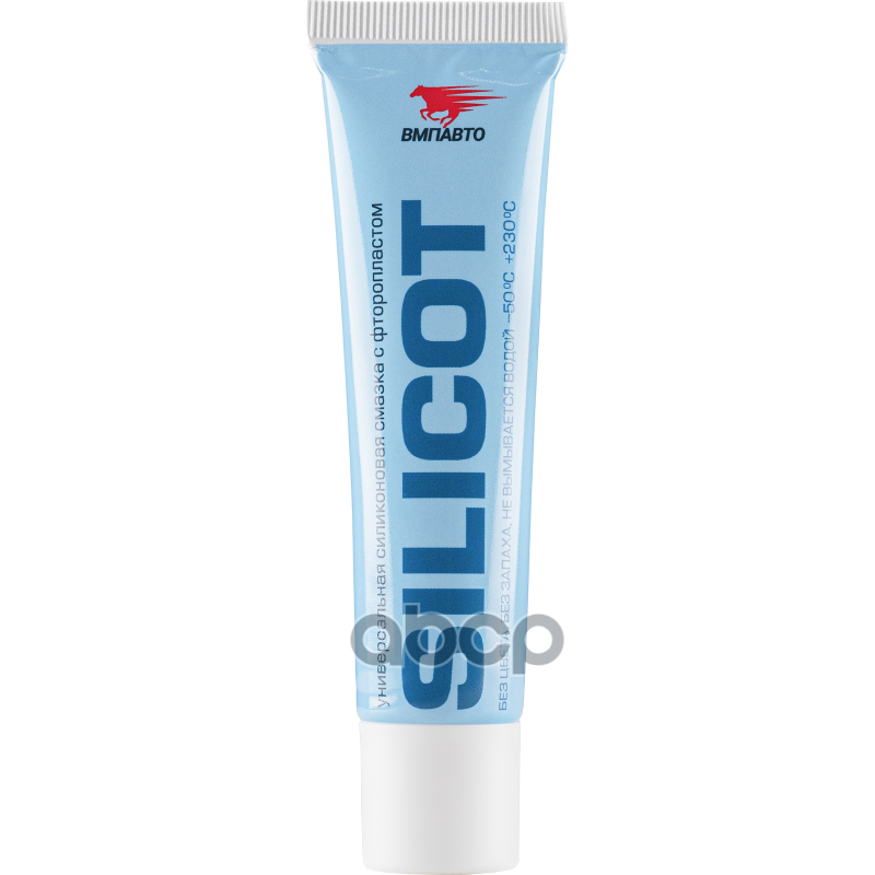 Смазка силиконовая тюбик 30гр ВМПАВТО арт. 2301