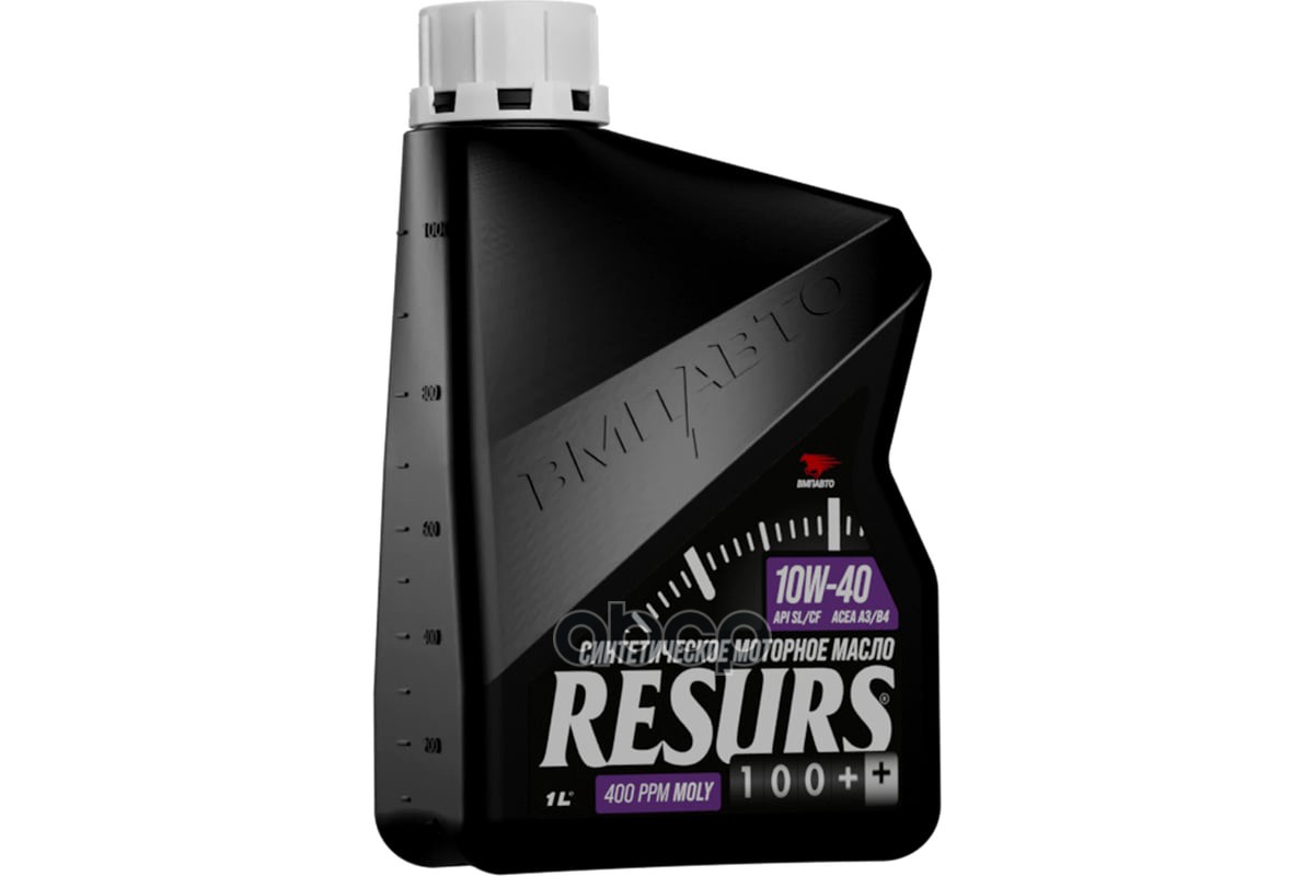 ВМПАВТО Масло моторное синтетическое Resurs 10W40 SL/CF, A3/B4 1л