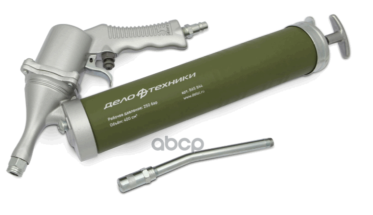 Шприц для смазки пневматический 400 см3 Дело Техники арт. 865844