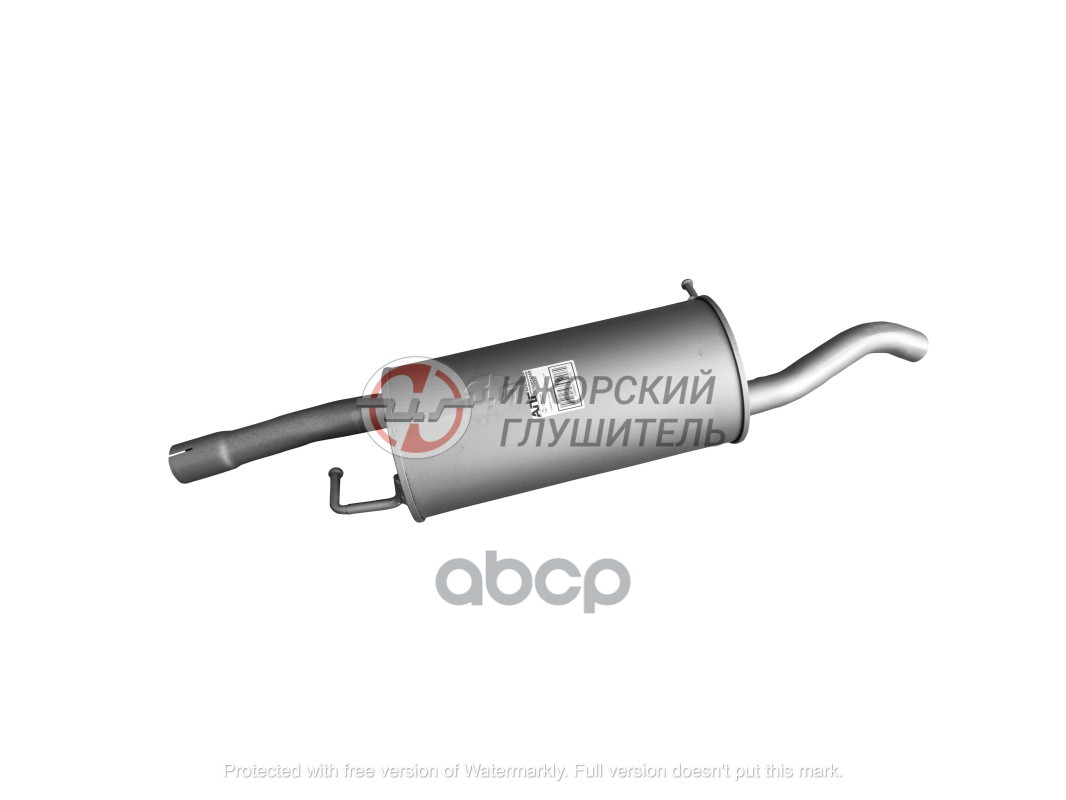 Глушитель (задняя часть) (не для гарантийного ремонта) FORD Fusion 02-12 1.6 (для авто с катализатором) Ижорский глушитель 13...