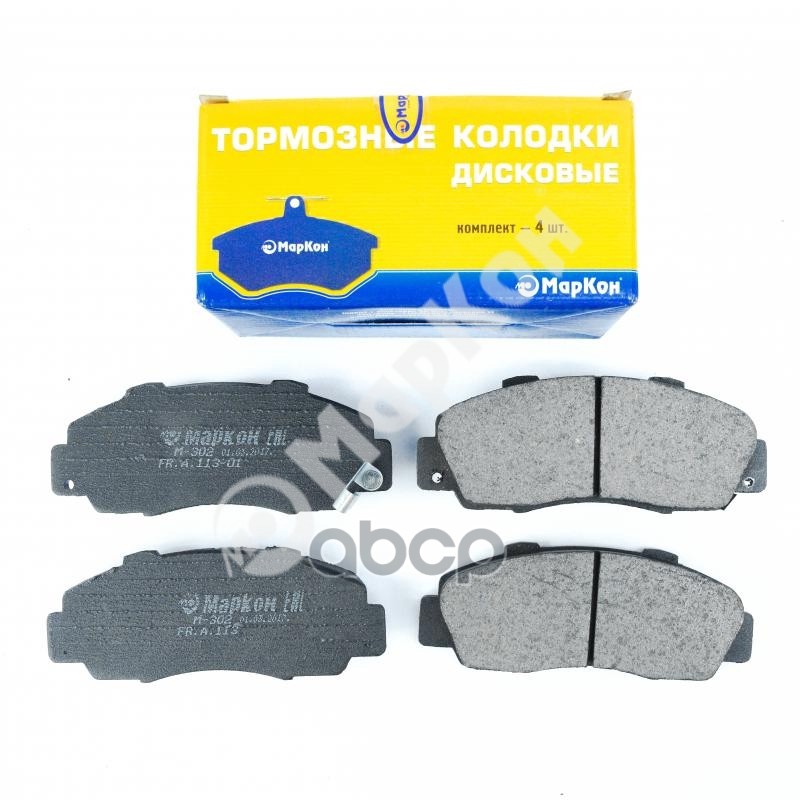 Колодки тормозные дисковые к-т с мех. индикатором износа Honda  Rover МарКон арт. 11302173