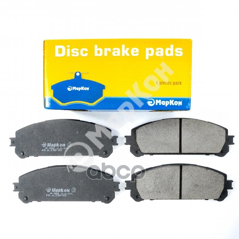 Колодки тормозные дисковые к-т передние LEXUS RX III   TOYOTA Prius Plus  Highlander МарКон арт. 44700175