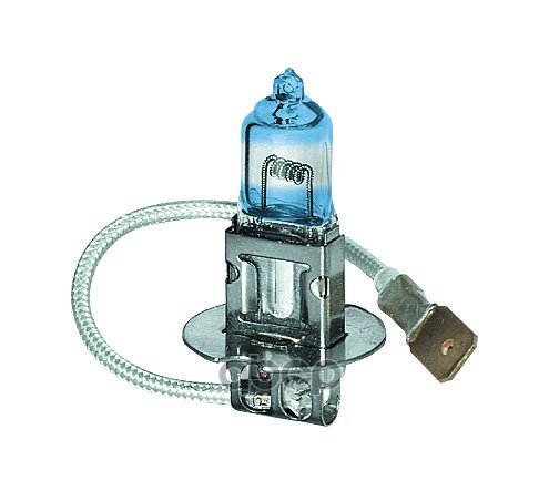 Лампа галогеновая головного света H3 PK22s Ultra White Vision +150% 12V цена за комплект Маяк арт. 82320WV150
