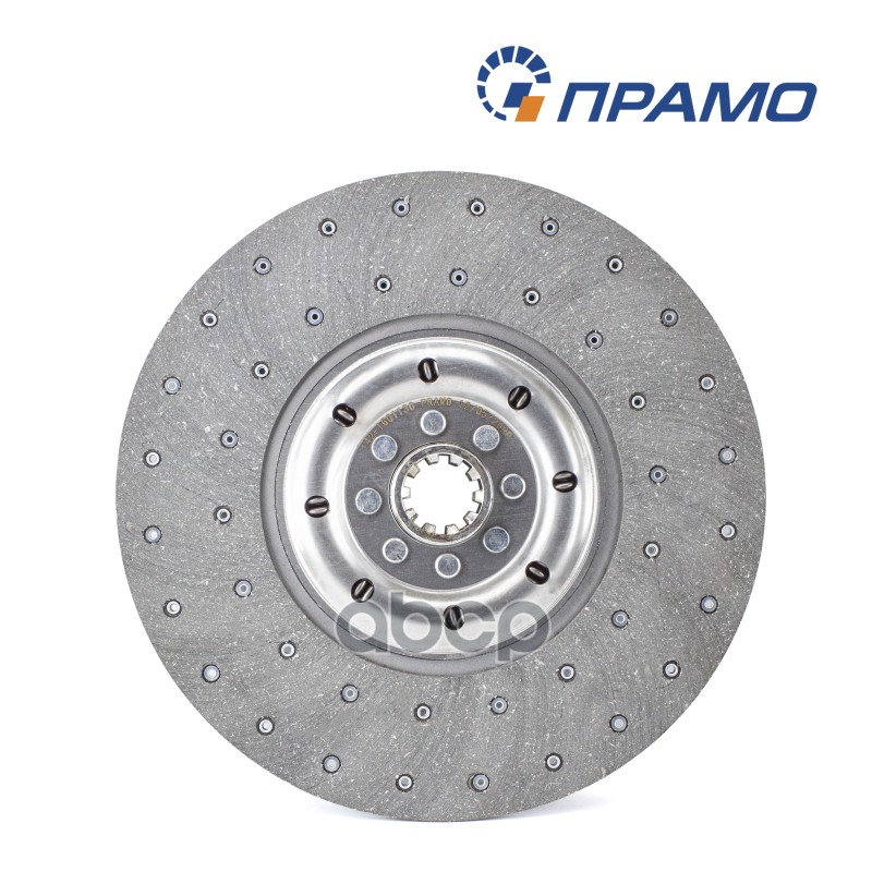 Диск сцепления ведомый усиленный с двойной пружиной демпфера Прамо 142-1601130 Прамо арт. 142-1601130