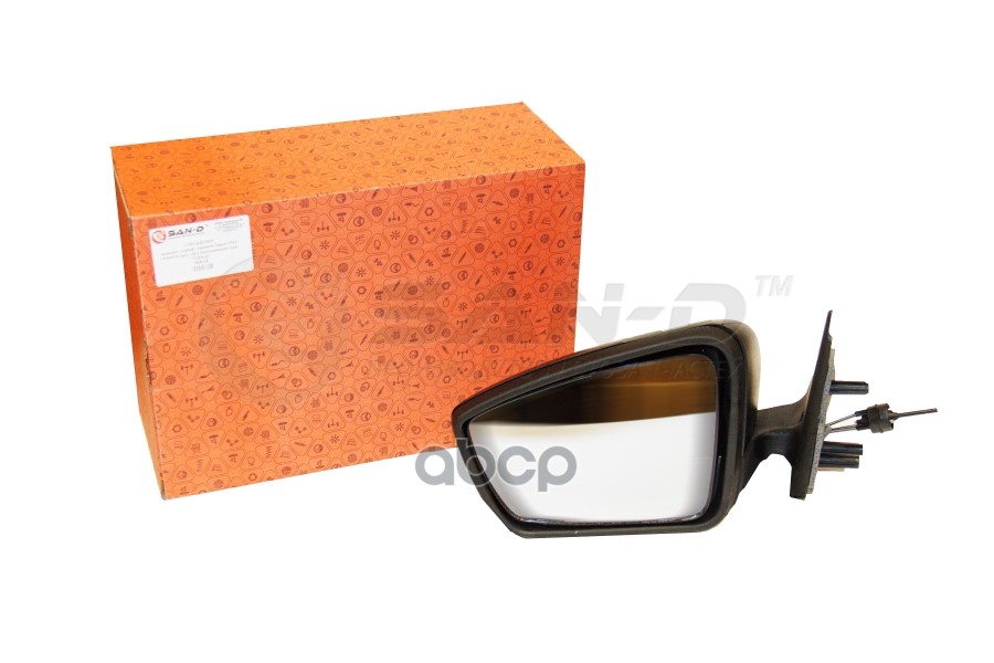 Зеркало наружнее заднего вида 2191 мех. без повторителя левое SAN-D САН-Д арт. ZN2911