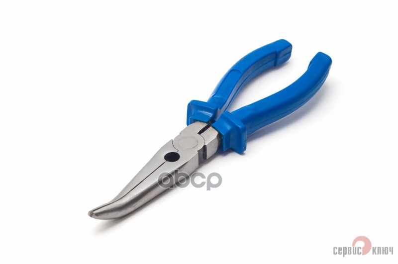 Утконосы загнутые 200 мм (с синими ручками) Сервис ключ 71202 СЕРВИС КЛЮЧ арт. 71202