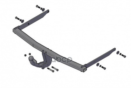 Фаркоп ТРЕЙЛЕР Ford Focus III sedan 2011- ТРЕЙЛЕР арт. 6013