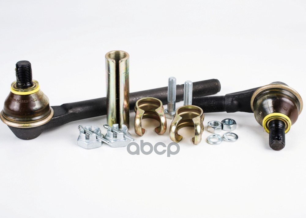 Комплект наконечников тяги левой ВАЗ 2123 (2шт. длин./кор.)(со скруткой и крепежом) Чемпион Трек арт. REST110