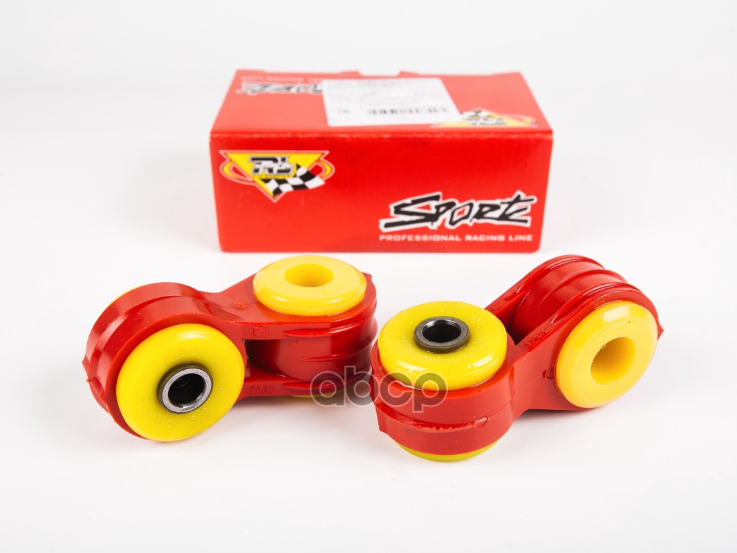 Комплект стоек переднего стабилизатора ВАЗ 2110, 2112 (d=18 мм)(полиуретановые втулки) TRS СПОРТ Трек арт. SLST110