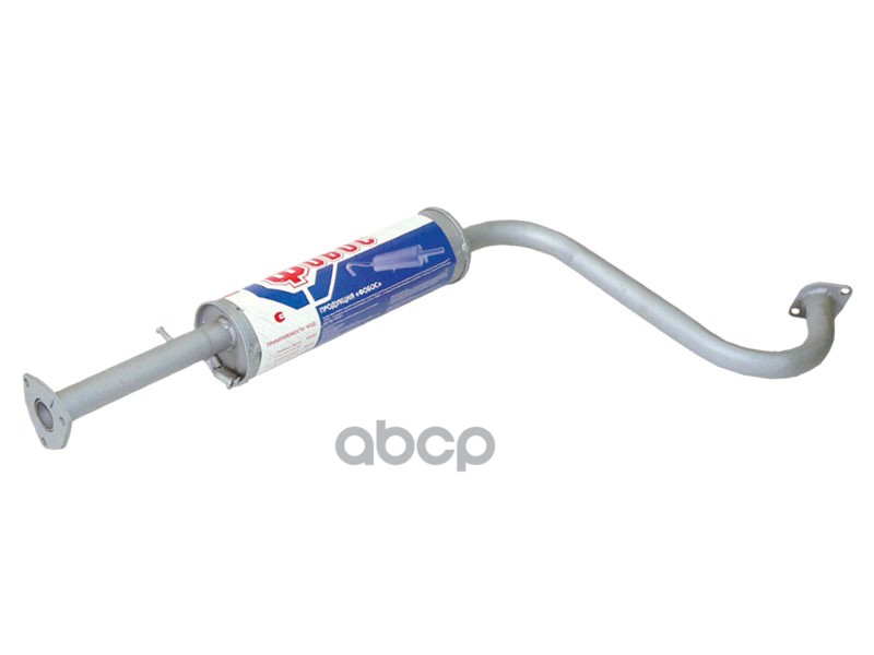 Резонатор Chevrolet Lanos (под катализатор) Фобос закатной ФОБОС арт. 56196