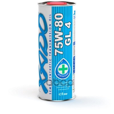 Масло Трансмиссионное Полусинтетическое Atomic Oil 75W80 Gl-4 1Л Хадо арт. XA20131