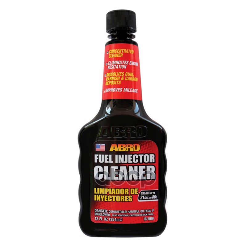 Присадка в бензин, очиститель инжектора ABRO (354 мл) ABRO IC-509 ABRO арт. IC-509