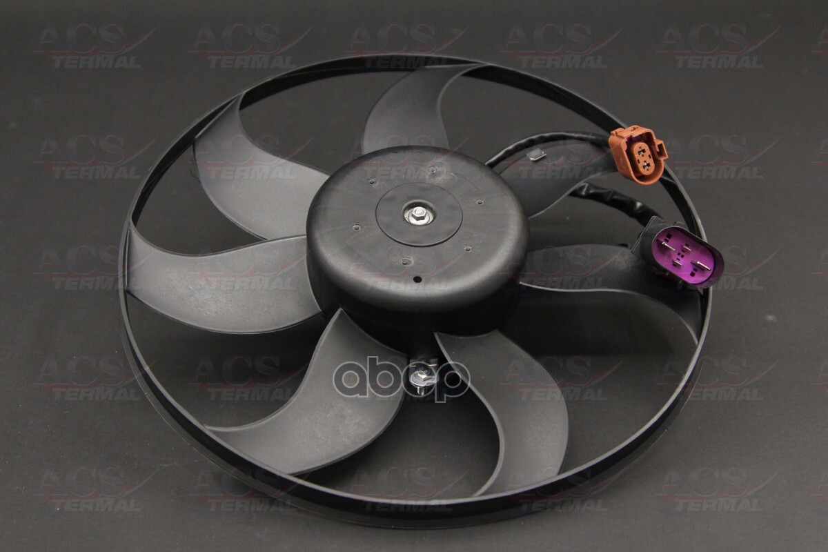 Вентилятор охлаждения двигателя AUDI A3- / OCTAVIA 04- / GOLF 03- с блоком (365 mm) ACS Termal арт. 414256