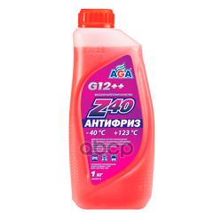 антифриз 1KG !готовый к применению, красный, -40С AGA арт. AGA001Z