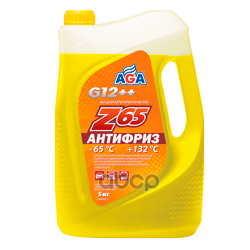 Антифриз  желтый  -65С  5 кг AGA арт. aga043z