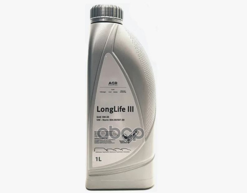 AGR Масло моторное AGR Longlife III 5W-30 синтетическое 1 л G S52195M2