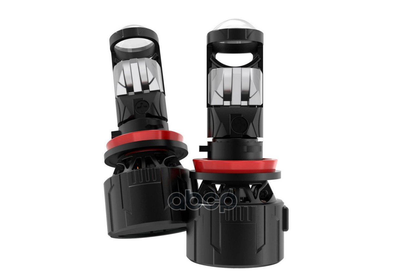Лампа светодиод. H11/H8 ECO-LED LENS, 45Вт, 5700Лм (2850Лм x 2), 6500К, 12/24В, кмпл. 2 шт.(AEAR243) AIRLINE арт. AEAR243