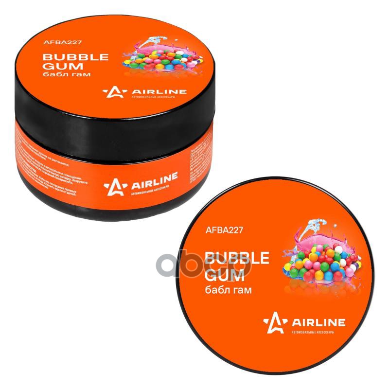 Ароматизатор-банка гелевый Планета 60мл бабл гам (AFBA227) AIRLINE арт. AFBA227