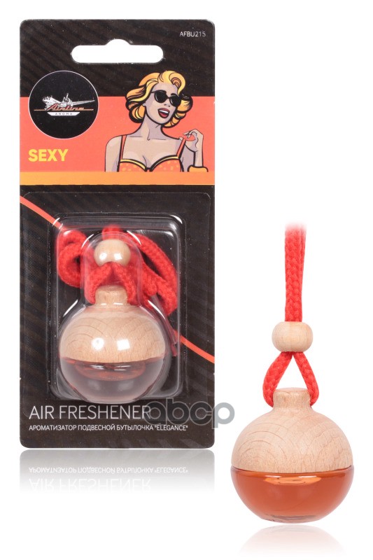 Ароматизатор подвесной бутылочка Elegance sexy (AFBU215) AIRLINE арт. AFBU215