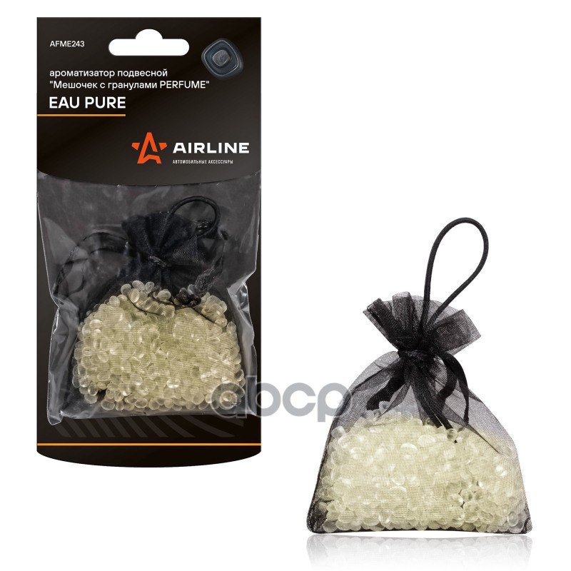 Ароматизатор подвесной Мешочек с гранулами Perfume EAU PURE (AFME243) AIRLINE арт. afme243